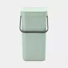 Atkritumu tvertne BRABANTIA Sort & Go 12 L zaļa 1 grozs 200x249x351 mm Photo 2