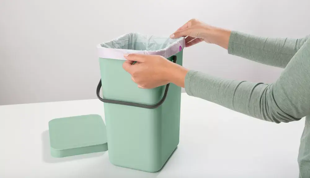 Atkritumu tvertne BRABANTIA Sort & Go 12 L zaļa 1 grozs 200x249x351 mm Photo 4
