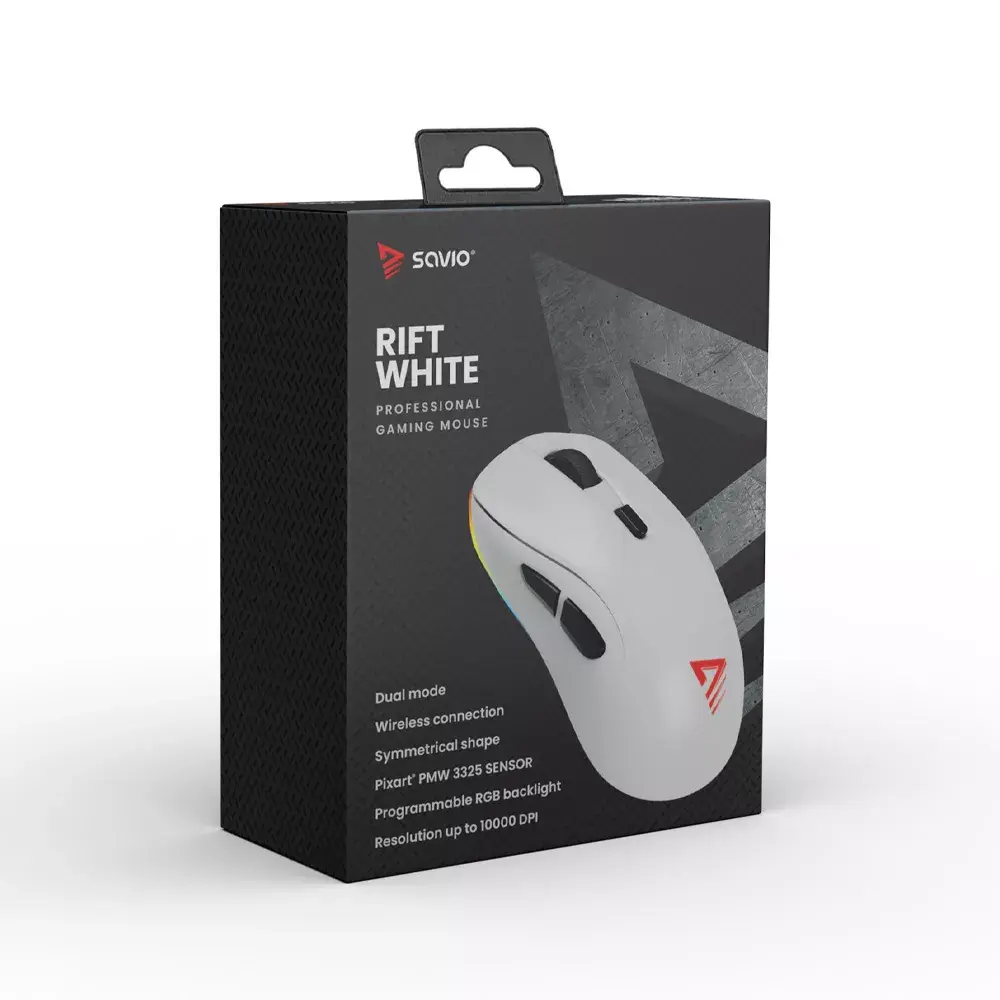 Мышь Savio RIFT WHITE Photo 7