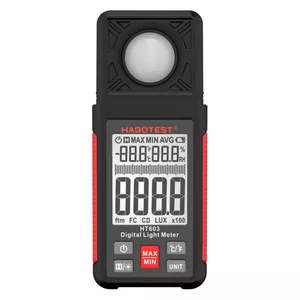 Фотометр Habotest HT603 — цифровой люксметр, диапазон измерения 0–200000 лк