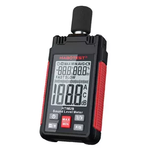 Trokšņa līmeņa mērītājs Habotest HT602B, 30–130 dB diapazons, digitālais ekrāns