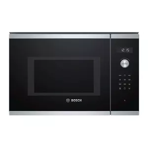 Combination microwave Bosch Serie 6 BEL554MS0 — built-in, 900 W microwave, 25 L, quartz grill, convection, stainless steel