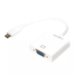 Video Cable Adapter LogiLink UA0237A USB Type-C to VGA 0.14m