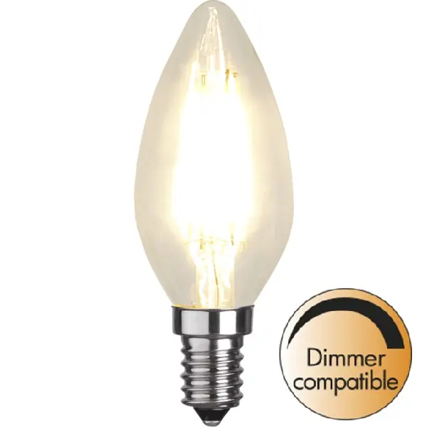 LED spuldze Star Trading E14 C35