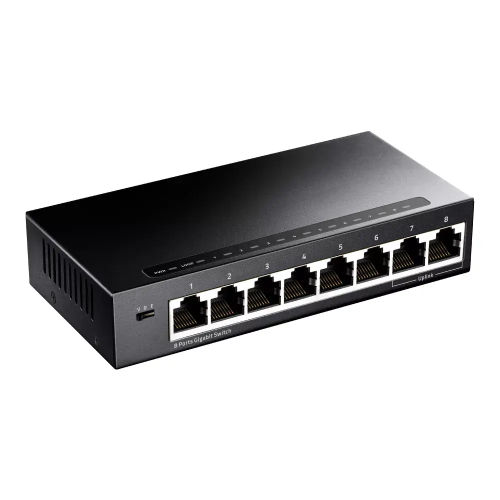 Cudy GS108 коммутатор 8 портов Gigabit Photo 2