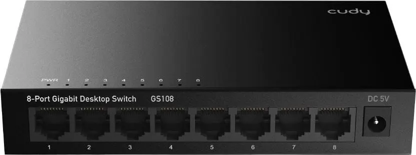 Cudy GS108 8-port Gigabit Ethernet switch Photo 4