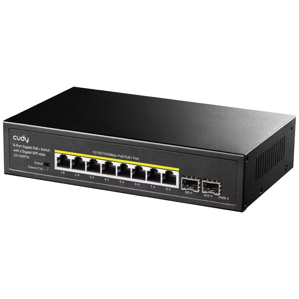 Neadministrējams slēdzis Cudy GS1008PS2 Photo 2