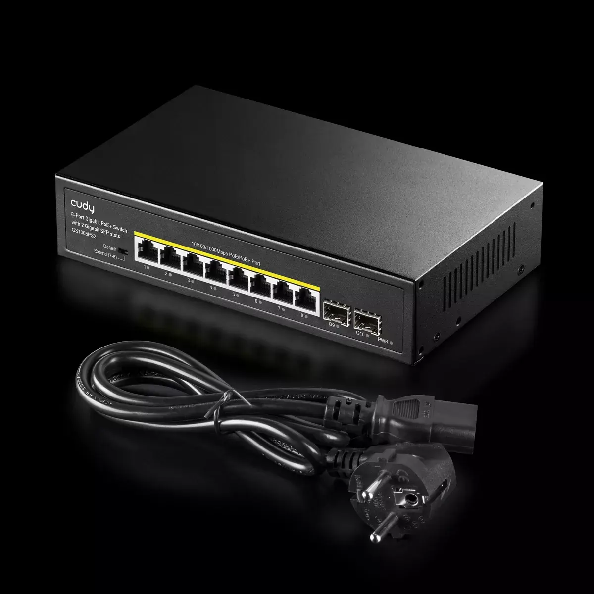 Neadministrējams slēdzis Cudy GS1008PS2 Photo 4