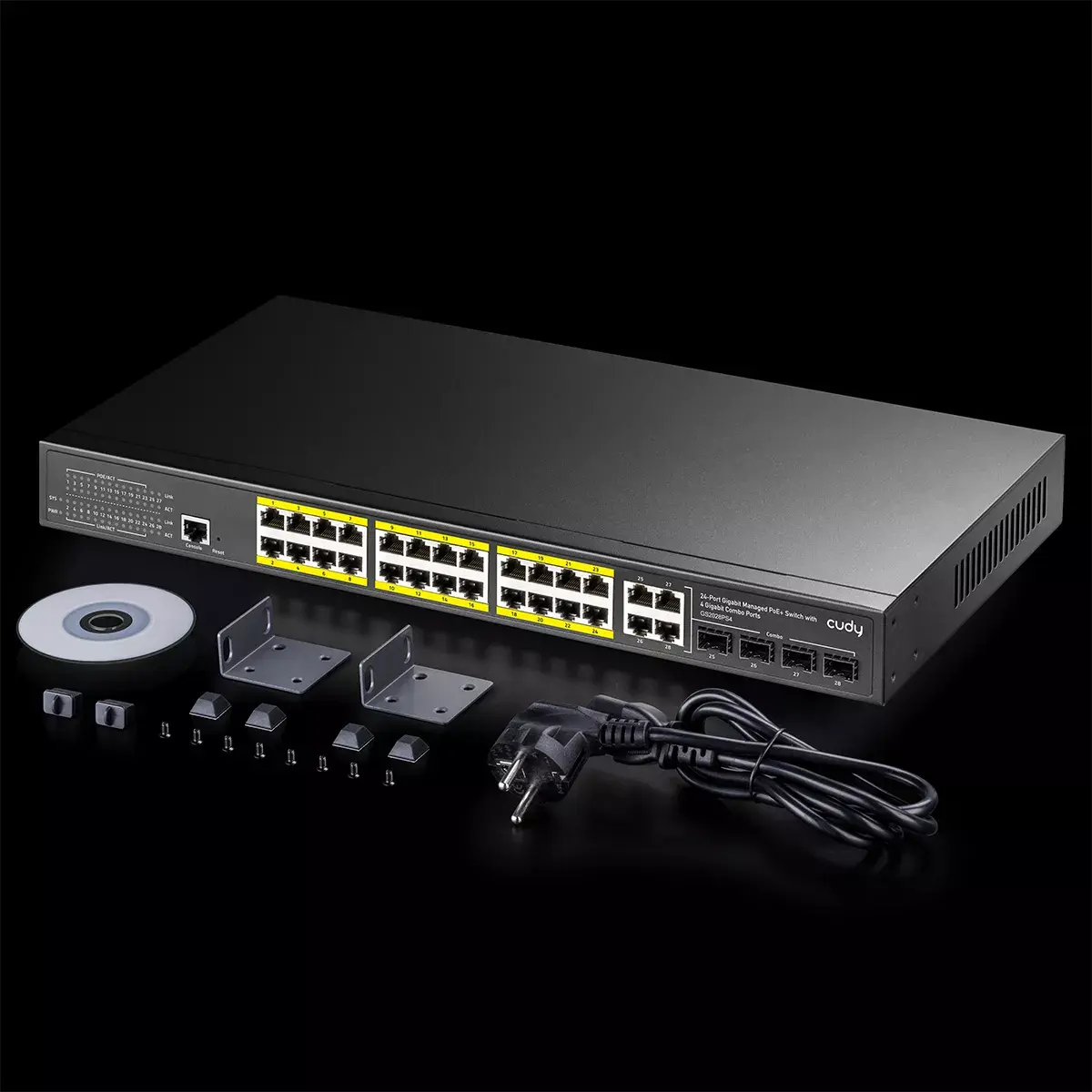 Управляемый коммутатор Cudy GS2028PS4 Photo 4