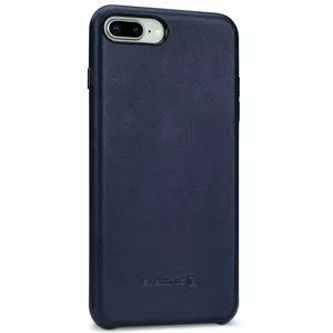Кожаный чехол Evelatus для Apple iPhone 7/8 Plus, тёмно-синий — защитный фолио-чехол