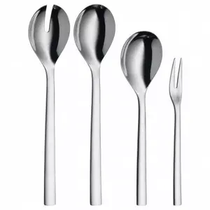 WMF Nuova 1291246040 Flatware Set 4-Piece Stainless Steel