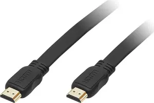 HDMI–HDMI plakanis kabelis BLOW Classic — 1,5 m, vīrietis–vīrietis