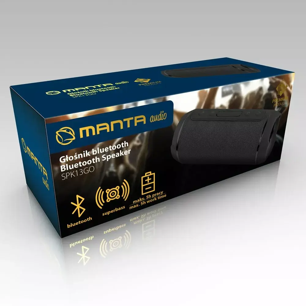 Portable Speaker Manta SPK13GO BT, Code: SPK13GO Photo 3