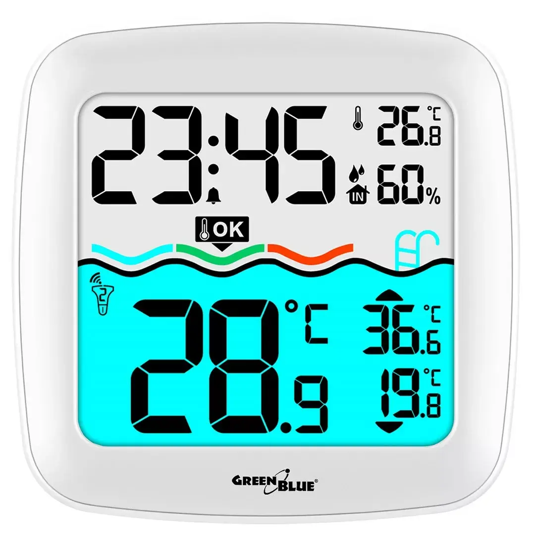 Беспроводной датчик температуры для бассейна GreenBlue GB216 Photo 8