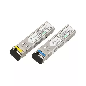 SFP WDM Module pair Extralink 1.25G 1310/1550nm single‑mode 3km LC DOM