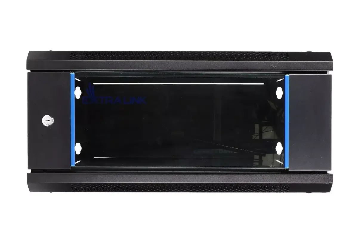 Wall mounted rack Extralink 4U 600x450 Photo 6