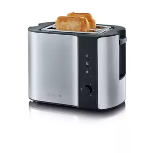 Toaster Severin AT 2589 2 slice 800 W Black Stainless steel
