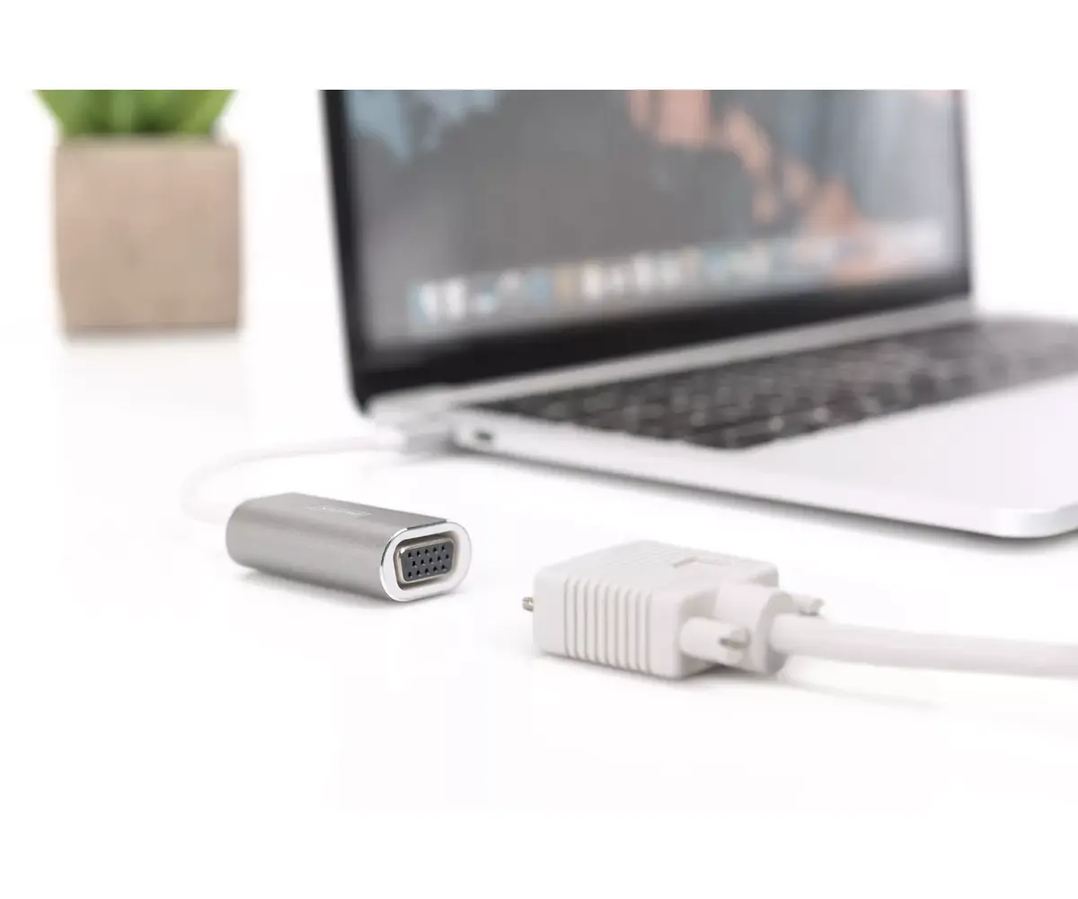 USB Type-C VGA grafikas adapteris Digitus DA-70837 Photo 2