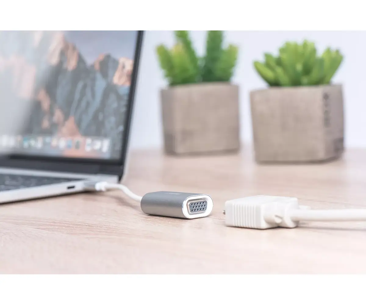 USB Type-C VGA grafikas adapteris Digitus DA-70837 Photo 3