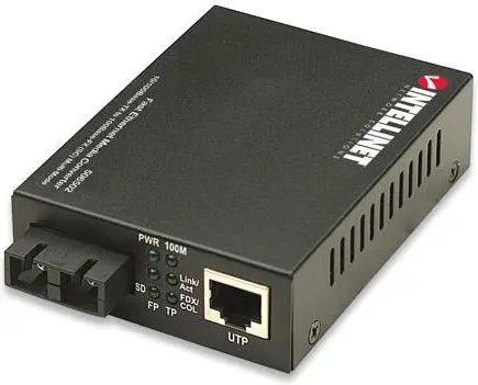 Медиа-конвертер Intellinet Fast Ethernet 10/100Base-Tx до 100Base-Fx SC Photo 7