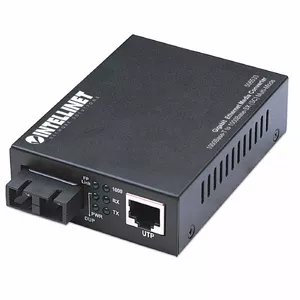 Intellinet 506533 сетевой медиа конвертор 1000 Мбит/с 850 nm Многомодовое волокно Черный
