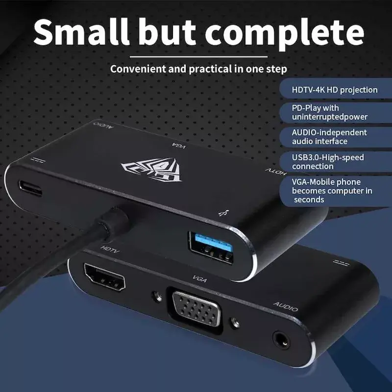 USB-C хаб AULA OT-9573S Photo 4