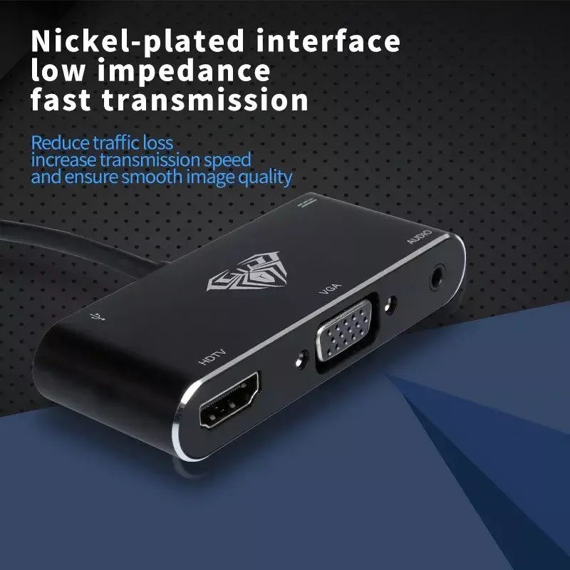 USB-C хаб AULA OT-9573S Photo 5