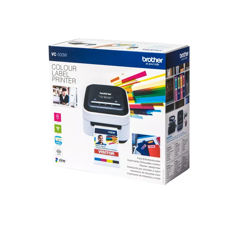 Принтер этикеток Brother VC-500W Photo 4