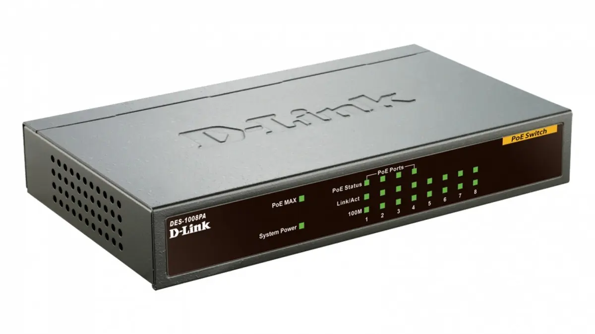 Сетевой коммутатор D-Link DES-1008PA Photo 6