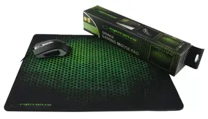 ESPERANZA EA146G gaming mouse pad — Black/Green patterned surface, no wrist rest