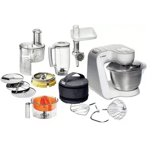 Food processor Bosch MUM 54251 — 900 W, 3.9 L stainless steel bowl, 7 speeds, juice extractor, meat mincer
