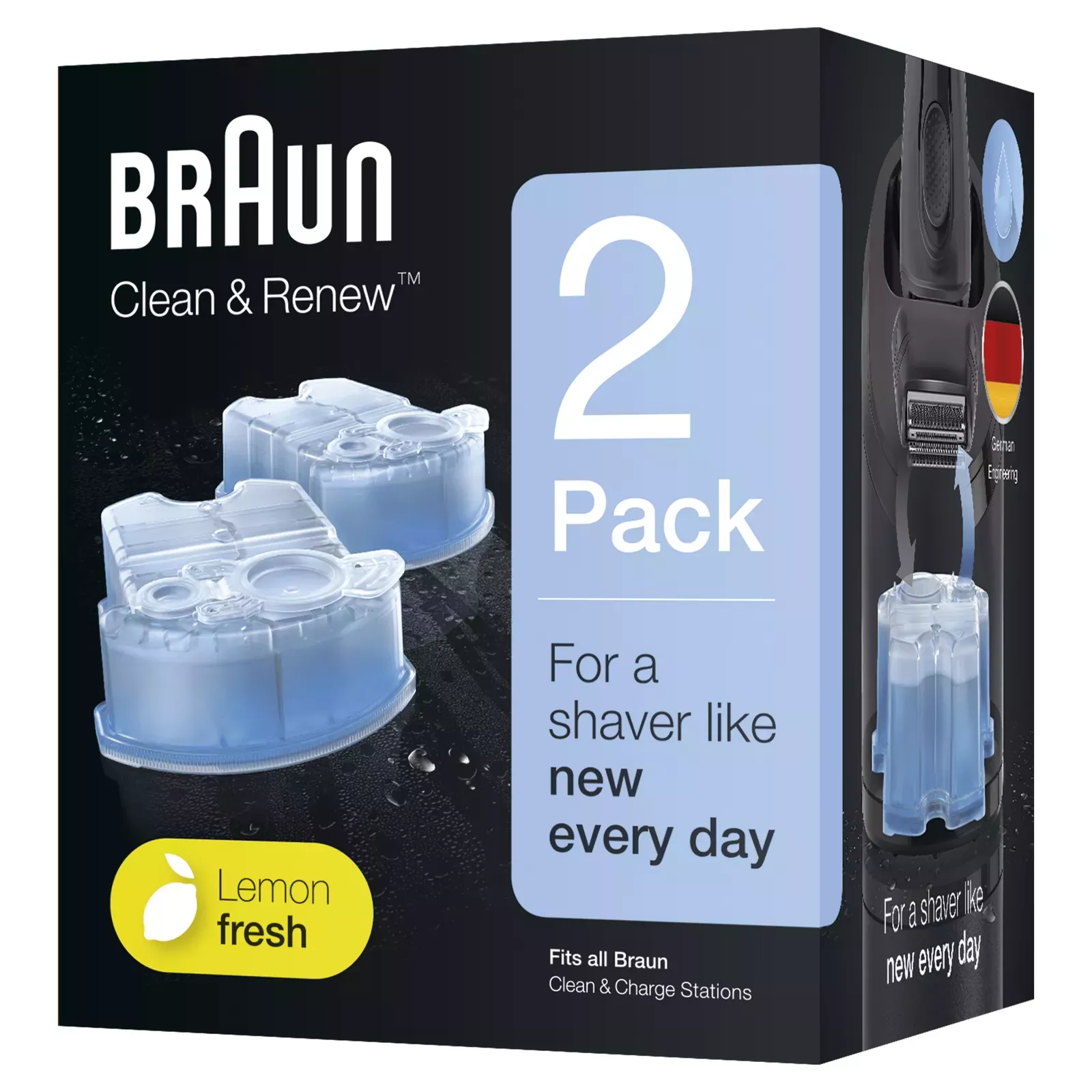 Braun Clean & Renew refill cartridge 3 pack