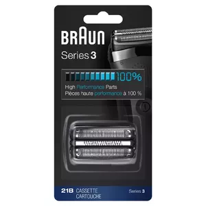 Braun Series 3 21B Electric Shaver Head Replacement Cassette – Black