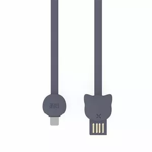 USB datu un uzlādes kabelis Maoxin MAX-VI-CS-1M-GR, 1 m, Lightning savienotājs