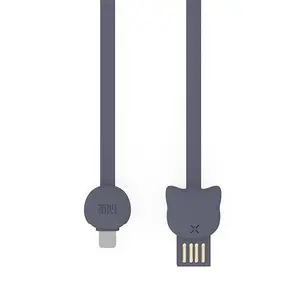 USB datu un uzlādes kabelis Maoxin MAX-VI-CS-1M-GR, 1 m, Lightning savienotājs
