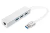Digitus DA-70250-1 USB 3.0 3-Port Hub & Gigabit LAN Adapter Photo 4