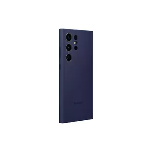 Силиконовый чехол Samsung для Galaxy S23 Ultra, темно-синий