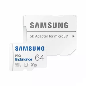 Карта памяти Samsung Pro Endurance 64 ГБ + адаптер    