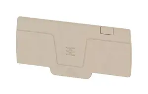 Weidmüller AEP AP11 End Plate for A-Series Terminal Blocks, 20 Pieces