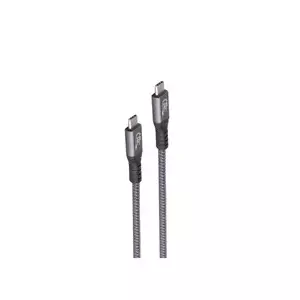 USB кабель ShiverPeaks BS13-68150 USB4 Gen 3x2 1.5 м USB C Серый
