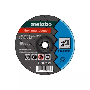 Metabo 616279000 leņķa slīpmašīnas aksesuārs Slīpēšanas disks