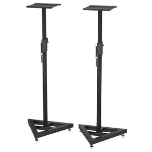 Studio monitor stands Behringer SM5002 height adjustable — pair for nearfield monitors, metal construction, adjustable height
