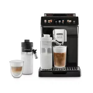 Espresso machine De’Longhi Eletta Explore — fully automatic, 1.8 L water tank, 300 g bean hopper, 19 bar, TFT touch display