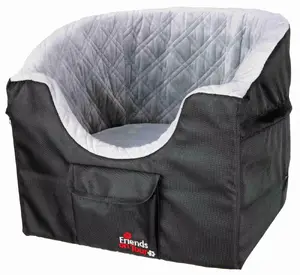 Автобарьер для переднего сиденья Trixie TRIXIE 13176, чёрно-серый, 450×390 мм, 1 карман