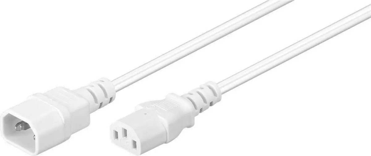 MicroConnect PE040630W Strāvas Kabelis C14 uz