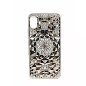 Viedtālruņa aizsargvāks GreenGo 3D Case priekš iPhone X, sudraba