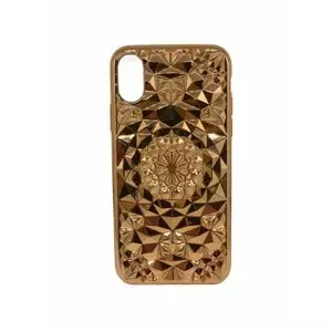 Protective 3D Case GreenGo for iPhone X Gold — phone case, slim profile, camera cutout