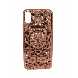 Phone case GreenGo 3D Case for iPhone X — Rose Gold finish