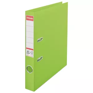 File storage box ESSELTE 624073, green, for A4, capacity 320 sheets, 52×287×318 mm