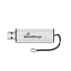 MediaRange MR915 USB zibatmiņa 16 GB USB Type-A / Micro-USB 3.2 Gen 1 (3.1 Gen 1) Melns, Sudrabs